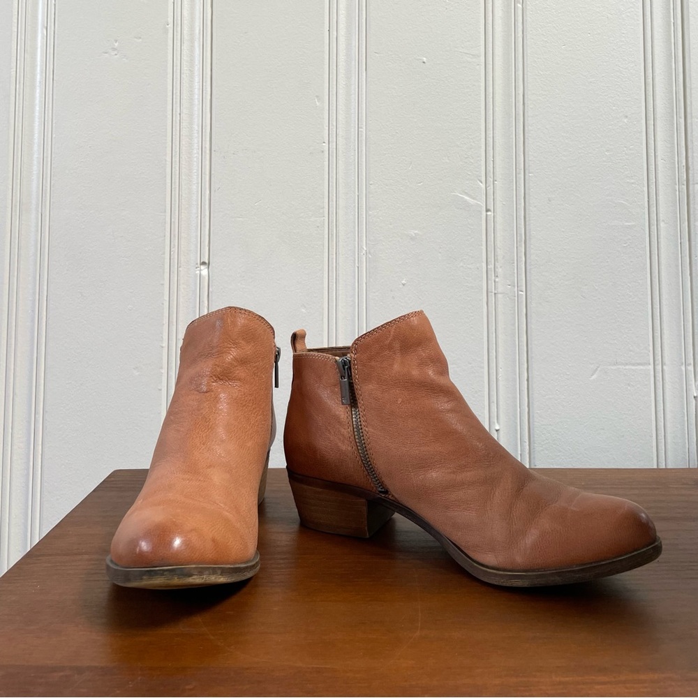 Lucky Brand Women’s Leather Ankle Bootie